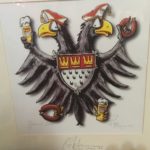 Kölner Gemälde mit Wappen von Köln